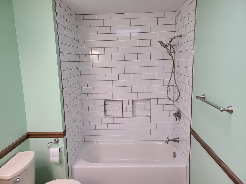 Wexford, PA Custom Tile Shower Benard Brothers Plumbing & Contracting, LLC
